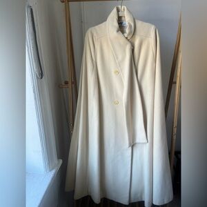 Vintage Images by I&A Full Length Cape Coat Wool